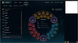 Conta Diamante IV, 42 skins, 100+ campeões, 12 páginas runas - League of Legends LOL