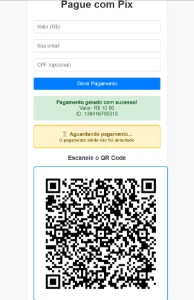 Script PIX Mercado Pago - Sem Bugs - Digital Services