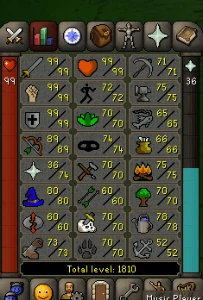🏆 Vendo Conta Osrs | 21 Anos | Quest Cape | +500M Em Itens - Runescape