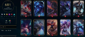 Conta De Lol Muito Rara +13 Anos. 684 Skins. Nao Fez Md10 - League of Legends