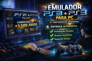 Pack Emulador PS2 PS3 para PC + Guia Completo de Instalação - Outros