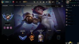 Conta lol diamante 4, Honra 5 10 skins e 53 champs - League of Legends