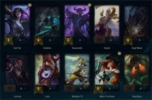 CONTA LEAGUE OF LEGENDS DIAMANTE 2 LOL