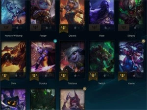 CONTA LEAGUE OF LEGENDS DIAMANTE 2 LOL