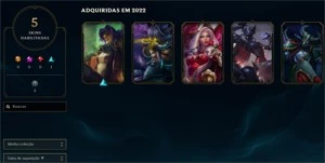 CONTA LEAGUE OF LEGENDS DIAMANTE 2 LOL