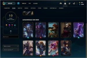 Conta Platina 4 - League of Legends LOL