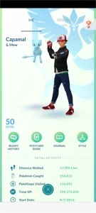 Conta pokemon go nível 50 Shiny Mew - Pokémon