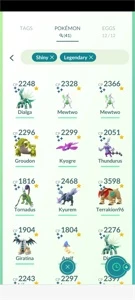 Conta pokemon go nível 50 Shiny Mew - Pokémon