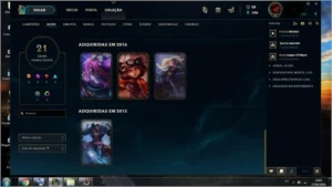 VENDO CONTA GOLD 1 SOLO/ FLEX GOLD 2 BARATESSIMO - League of Legends LOL