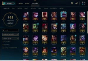 Conta Unranked Lvl 32 Com 10 Skins Estou Upando pra Gold - League of Legends LOL