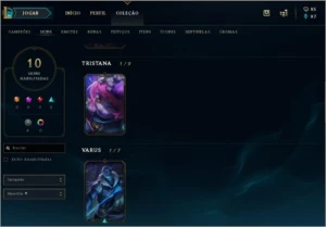 Conta Unranked Lvl 32 Com 10 Skins Estou Upando pra Gold - League of Legends LOL