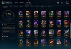 Conta Unranked Lvl 32 Com 10 Skins Estou Upando pra Gold - League of Legends LOL
