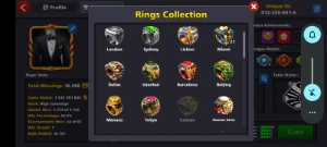 Conta 1.5 Bilhoes 15 Lendarios 8Ball Pool Sinuca Bilhar - Outros
