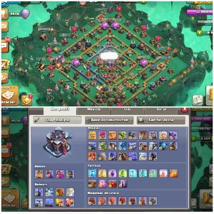 Th15 90% ful mas de 50skin - Clash of Clans