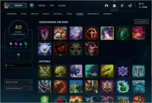 Conta Ouro 1 - League of Legends LOL