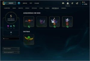 Conta Ouro 1 - League of Legends LOL