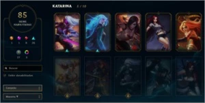 Conta LoL/85Skins/26Épicas/27Legadas/8Lendarias/1Mitica/1Ult - League of Legends