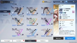 TOWER OF FANTASY - Nemesis C2 + 7 SSR + Skin de verão - Outros