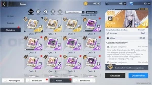 TOWER OF FANTASY - Nemesis C2 + 7 SSR + Skin de verão - Outros