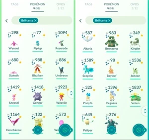 Conta Pokemon GO - Level 35 - Pokémon