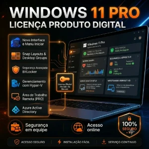 Windows 11 Pro - Licença Produto digital