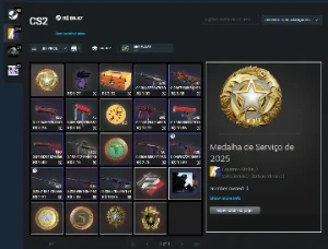 Conta Cs2 - Premier + Skin's - Counter Strike