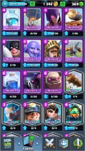 Conta clahs royale NVL 11 preco bom - Clash Royale