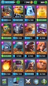 Conta clahs royale NVL 11 preco bom - Clash Royale