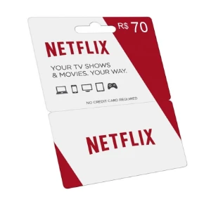 Gift card NETFLIX 70