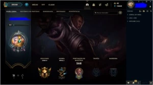 Conta Lol 6 anos com + de 300 skins - League of Legends