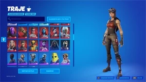 CONTA FORTNITE RENAGADE RAIDER + QUASE TODAS AS EXCLUSIVAS