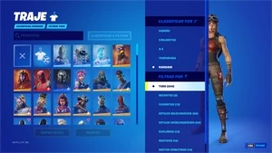 CONTA FORTNITE RENAGADE RAIDER + QUASE TODAS AS EXCLUSIVAS