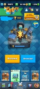 Conta nível 14 com campeões - Clash Royale