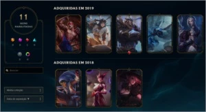 Conta lol 11 Skins Bronze 1 - League of Legends