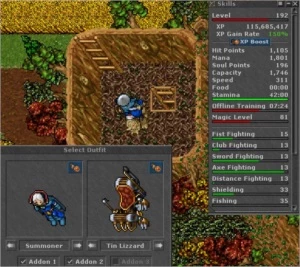 Vendo RP 156 Descubra (Novo server Opt-PVP) - Tibia