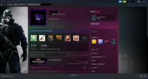 Conta Steam com 39 jogos medalha de 7 anos sem vac ban