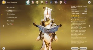 Ningguang + Oração AR21 - Genshin Impact