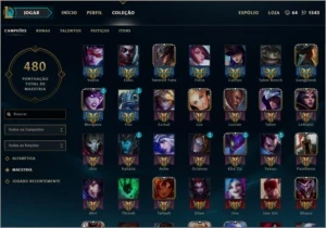 Conta League of Legends COMPLETA LOL