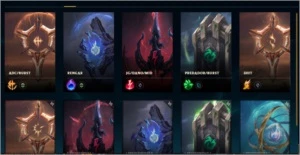 Conta de lol Platina 5 com 52 skins e varios cromas! - League of Legends
