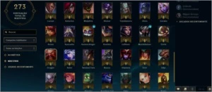 Conta de lol Platina 5 com 52 skins e varios cromas! - League of Legends