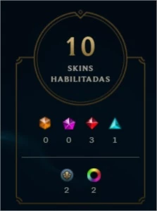 CONTA DIAMANTE 3 - League of Legends LOL