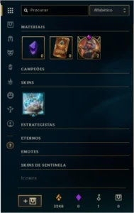 CONTA DIAMANTE 3 - League of Legends LOL