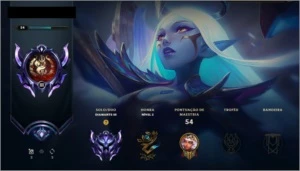 CONTA DIAMANTE 3 - League of Legends LOL