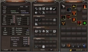 WYD ORIGEM - Char HT Celestial 204 com set arch full +9 - With Your Destiny