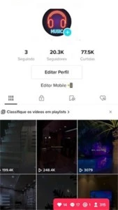 Conta TikTok +20k de Seguidores Engajada - Redes Sociais