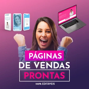 Páginas de Vendas Prontas - 100% Editáveis ✅ - Outros