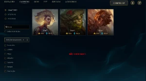 Conta 137 skins todos champions - League of Legends LOL