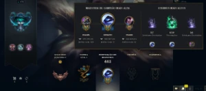 Conta 137 skins todos champions - League of Legends LOL