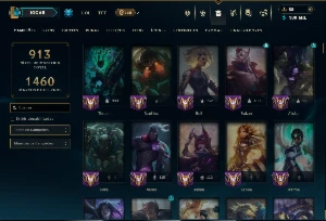 Esmeralda 2 com TODOS os Champs e 240 Skins ( SUP \ ADC ) - League of Legends LOL