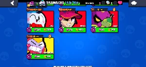 Vendo 3 contas de Brawl stars, só consultar as disponíveis.
